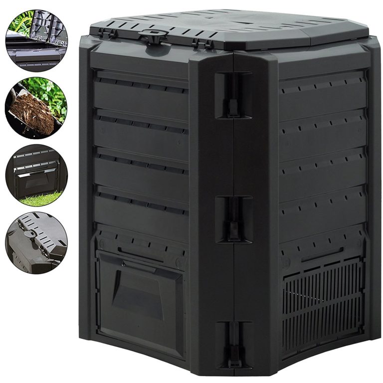 Composteur de jardin en plastique Humus